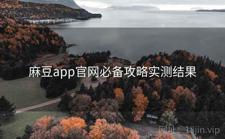 麻豆app官网必备攻略实测结果